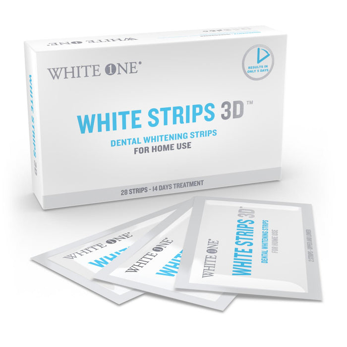 White Strips 3D - Tandblekningsstrips