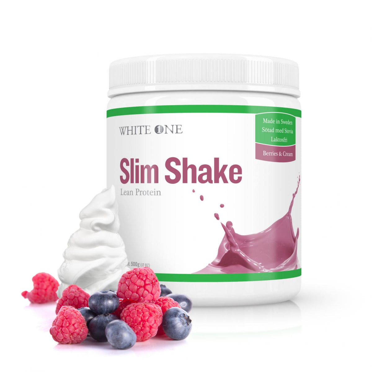 Slim Shake® Protein Pulver - Berries & Cream